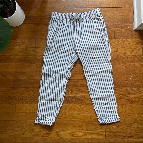 Old Navy Linen Blend Straight Ankle Pants XS - Picture 1 of 3